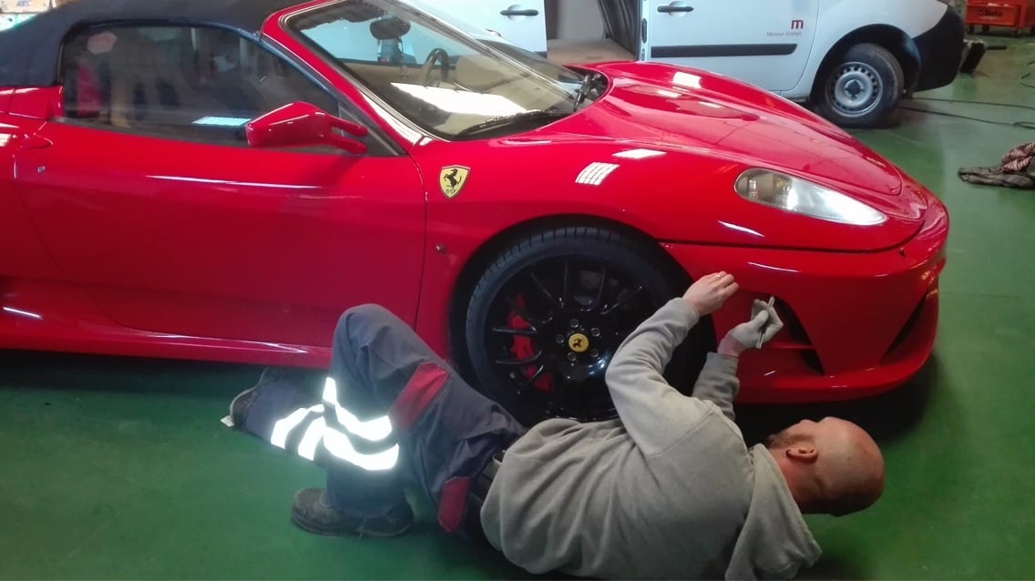 Ferrari — Ferrari Wrap, vinilado de vehículo en Málaga — Hangar Wraps