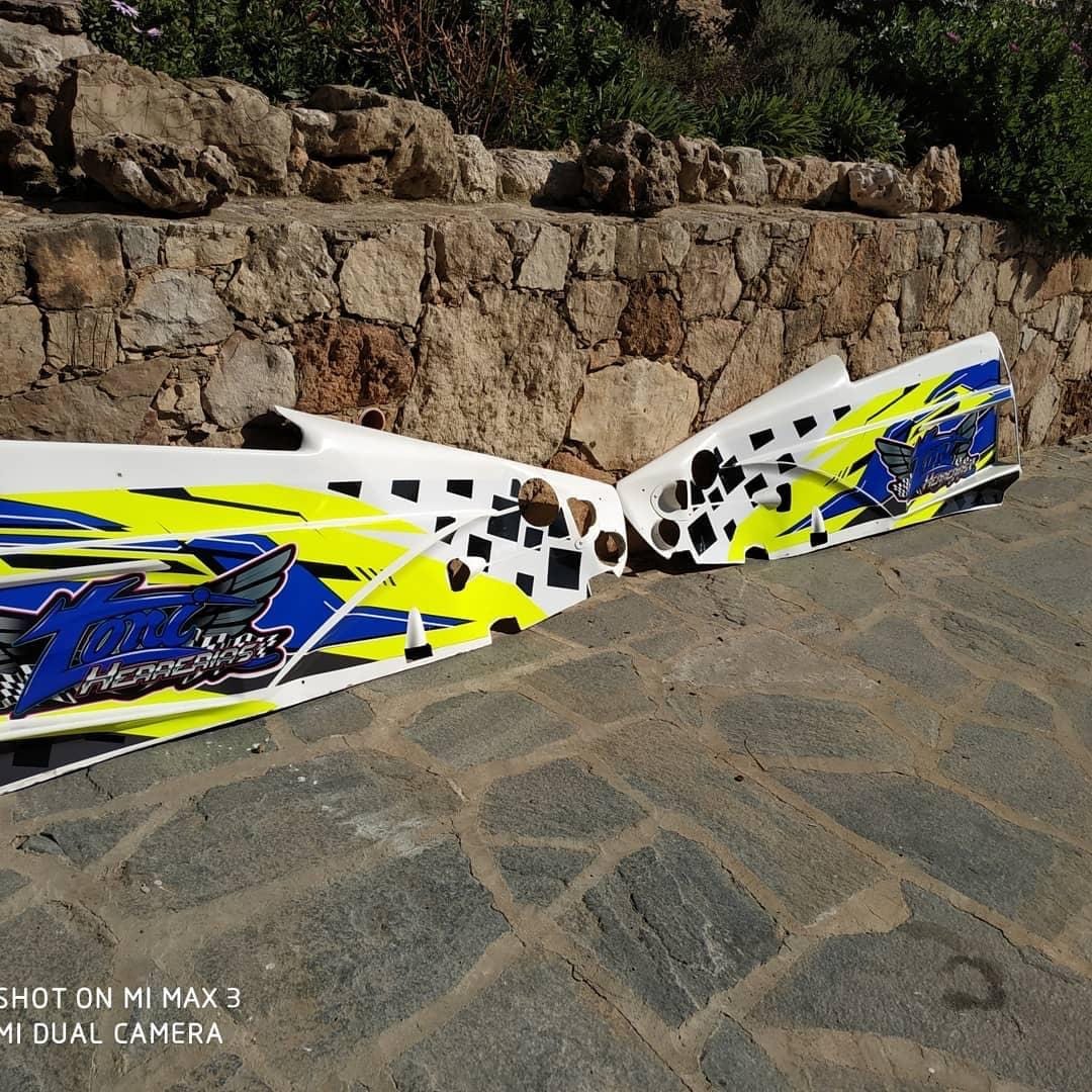 Coche de competición — Coche de Carreras, vinilado de vehículo en Málaga — Hangar Wraps (detalle 2)