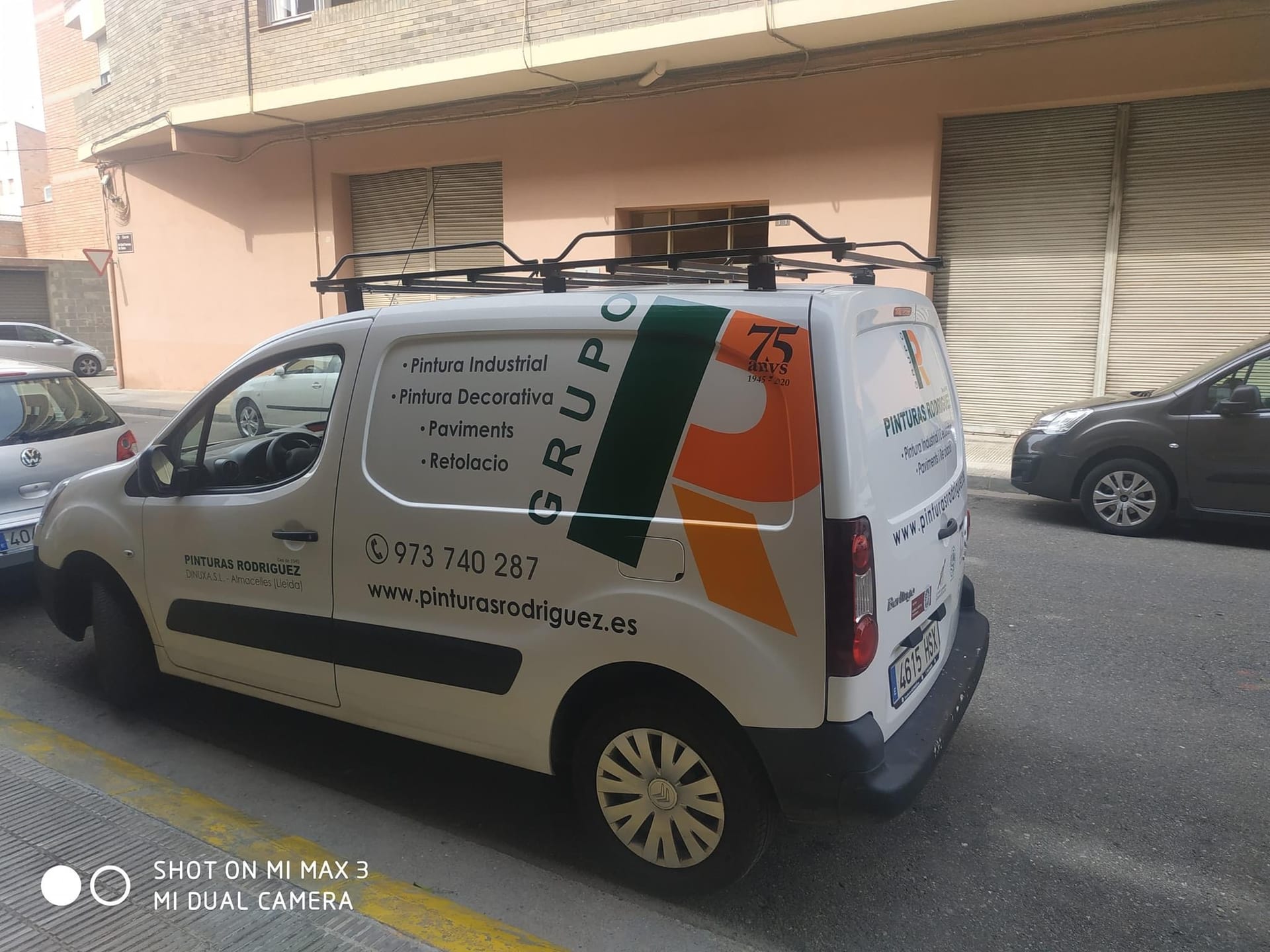 Citroën Berlingo — Pinturas Rodriguez, rotulación de flota en Málaga — Hangar Wraps