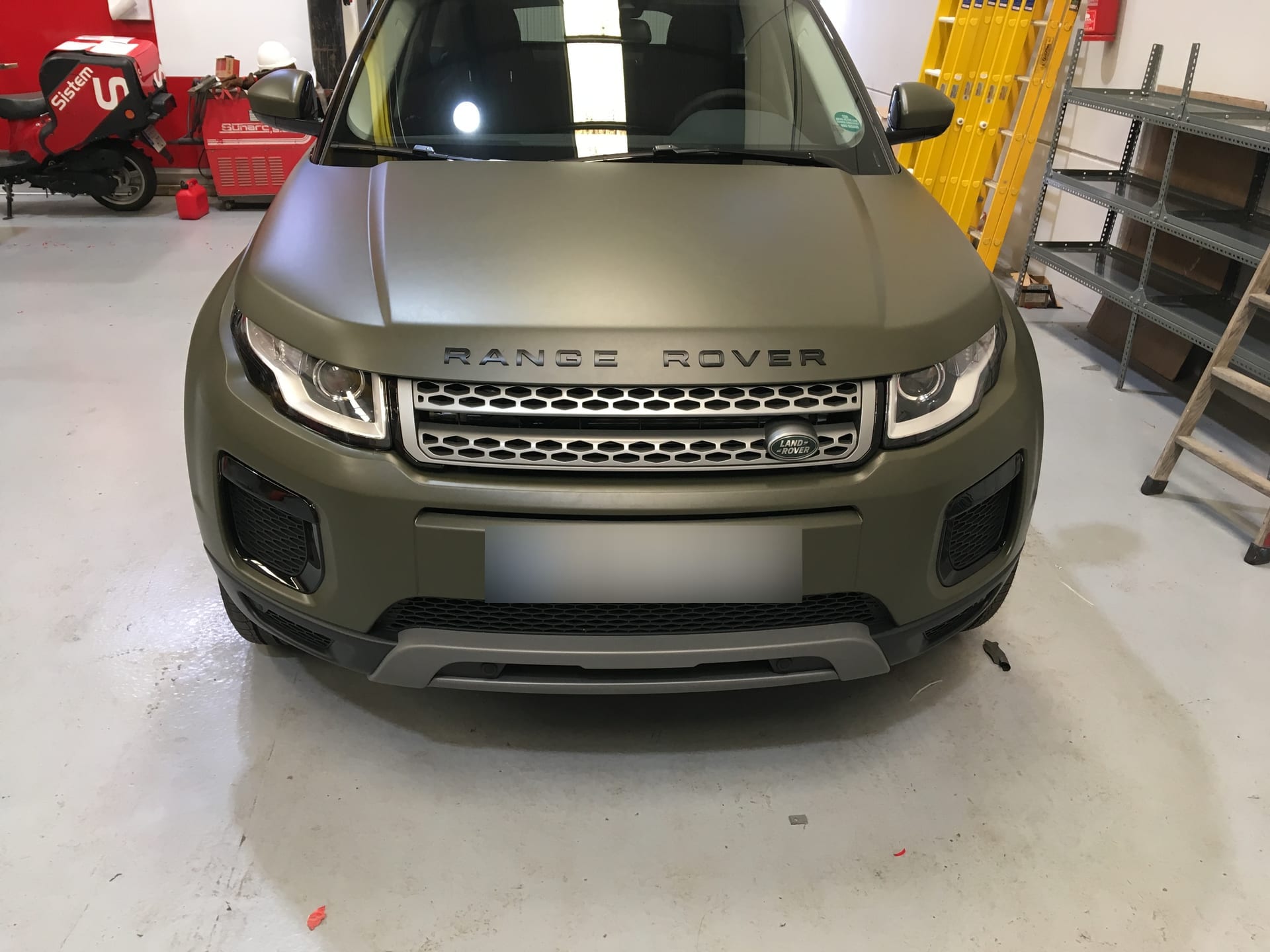 Range Rover — Range Rover Wrap, vinilado de vehículo en Málaga — Hangar Wraps